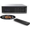 AOSHIDA SMSL PL20 Lettore CD HiFi per la Casa, Lettore USB CD Ripper, Argento | Trasporto CD per auto, lettore CD/USB/ingresso Bluetooth, RCA/3,5 mm/4,4 mm/bluetooth/ottico/uscita digitale coassiale