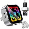 AOOZTO Adattatore wireless Carplay UK, 2026 aggiornato per Apple Car Play, adattatore wireless da cablato a wireless CarPlay, riconnessione automatica, mini dissipazione del calore, compatibile con auto