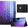 CASAFUNY Custodia Cover per Samsung Galaxy Tab A8 10.5 Pollici (SM-X200/X205/X207), Custodia Protettiva Magnetica Cover con Sonno Sveglia per Samsung Galaxy Tab A8 2022/2021, Gocce d'acqua