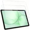 Generic Confezione da 2 pellicole protettive per Samsung Galaxy Tab A11 Plus (A11+)/A9 Plus (A9+) 5G 11 pollici 2025/2023, pellicola in vetro temperato compatibile con custodie, antigraffio