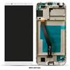 bingyening Per Huawei Honor 7A Pro AUM-L29 Display LCD Touch Digitizer Assembly per 5.7 Honor 7C AUM-L41 con Telaio (Bianco con Cornice)