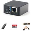 youyeetoo FriendlyElec - Mini router NanoPi NEO3 Plus, RK3528A, 1 GB di RAM, computer singola, Gigabit Ethernet, USB 3.0, supporto eMMC/OpenWrt per IoT NAS Smart Home (con custodia, 2 GB RAM, con scheda TF da