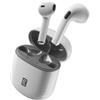 cellularline | WIRELESS HEADSET STYLE COLOR | Auricolari Bluetooth con Custodia di Ricarica in Match Colore - Talk Time 3 ore - Play Time 4 ore - Total Play Time 24 ore - ChargingTime 2 ore (Bianco)