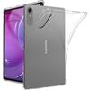 CONAPIKA Cover per Lenovo Idea Tab PRO Gen 2, Flessibil Antiurto AntiGraffio Morbida Custodia Protettiva TPU Retro Case con Angoli Rinforzati Ultra Sottile Leggera Trasparente Paraurti Cover