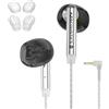 KZ Duet - Auricolari in-ear con doppio driver, con cavo, per PC, cellulare, Nintendo Switch, con isolamento acustico, auricolari stereo HD, comodi da viaggio (nero, Nomic)