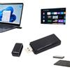 Generic Adattatore per scheda di rete wireless - Adattatore di rete wireless Dual Band 2.4G/5G per Samsung TV, PC, laptop, desktop - Supporta Windows 11/10/8/7 - Dongle WiFi USB 300Mbps, ricevitore WiFi per