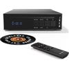 AOSHIDA SMSL PL20 Lettore CD HiFi Per la Casa, Lettore USB CD Ripper, Nero | Trasporto CD per auto, lettore CD/USB/ingresso Bluetooth, RCA/3,5 mm/4,4 mm/bluetooth/ottico/uscita digitale coassiale