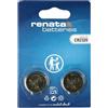 Renata 2320, CR2320 Batteria Bottone Litio 3V (1 x Set da 2) - 2 Pile