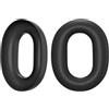 Opatiny Cuscinetti auricolari di ricambio per cuffie Sony WH-CH700N CH710N CH720N, in memory foam e pelle proteica, colore: nero