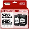 Greenjob PG-545XL Nero Compatibili con Cartucce Canon 545 XL per Canon Pixma TS3350 MG2550s TR4550 MX495 TS3150 TR4500 TS3351 TS3300 TR4600 TS3100 TS3151 TR4651 (2 Nero)