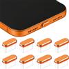 AYESY 8 Pezzi Tappi Antipolvere USB-C Protezione Presa di Ricarica Type C | Tappi antipolvere USB C, tappo antipolvere per porta di tipo C in silicone Compatibile con i Phone 12-16, Sam sung, Xiao mi