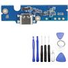 Generic Scheda Porta di Ricarica per Blackview BV6200 Plus Charging Port Board Dock Connettore USB Ricambio di Riparazione