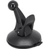 FACAIIO Supporto per parabrezza in plastica a ventosa per Garmin Nuvi GPS, supporto per parabrezza auto, testa rotonda, accessorio nero
