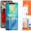 AGCUT Display LCD per Huawei Mate 20 Pro LCD Display per Huawei Mate 20 Pro LYA-L09 LYA-L29 LCD Display Display Schermo Sostituzione Digitizer Assemblato con Riparazione Kit (senza impronta)