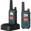 Retevis RB648 Radio Due Vie Robusta, MIL-STD-810H, Radio Bidirezionale Impermeabile IP67, Walkie Talkie professionali Anticaduta, Per Industria, (2 Pezzi, Blu)
