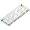 nuphy Air65 V3 - Tastiera meccanica wireless con funzione hot swap (layout | 68 tasti, tastiera a basso profilo con manopola multifunzionale, guarnizione montata, retroilluminazione RGB
