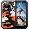 FOSSiBOT F116 Pro 5G Mini telefono rugged sbloccato, 36GB+256GB Android 16 | MTK Dimensity 7300+, action cam 4K, display 4,0 FHD+ 120Hz, 50MP+48MP, dual 5G