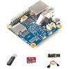youyeetoo FriendlyElec NanoPi NEO3 Plus Mini Router RK3528A, 1 GB di RAM, PC a scheda singola, Gigabit Ethernet, USB 3.0, supporto eMMC/OpenWrt per IoT NAS Smart Home (con scheda TF da 32 GB, tavola
