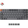 Keychron K3 Max Tastiera Gaming Wireless Low-Profile ISO-IT Switch Rossi | 2,4 GHz/Bluetooth 5.1/USB-C, Programmabile con QMK/Launcher, Copritasti PBT a Basso Profilo, RGB, per Mac, Windows e Linux