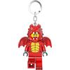 IQ LEGO Iconico Portachiavi Torcia - Altezza 76 mm (KE184) - 2 batterie CR2025 incluse