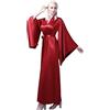 MAYILNSIN Kimono da donna vestaglia lunga di seta vestaglia nuziale festa accappatoio raso indumenti da notte abbigliamento da notte lounge plus size