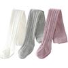 XPXGMT Confezione da 3 collant in cotone ricco per bambine da 0 a 6 anni