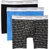 Calvin Klein Confezione da 3 Boxer Lunghi da Uomo in Cotone Elasticizzato NB1770A
