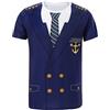 COSAVOROCK Uomo 3D Stampato T-Shirt Carnevale Divertenti Dress Tee