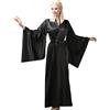 MAYILNSIN Kimono da donna vestaglia lunga di seta vestaglia nuziale festa accappatoio raso indumenti da notte abbigliamento da notte lounge plus size