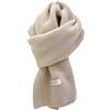 Petitefortune Sciarpa lavorata a maglia da donna, scialle in cashmere spesso, morbida, calda, girocollo, tinta unita, classica, sciarpa in lana, unisex, sciarpa a maglia, per inverno, autunno, meraviglioso regalo