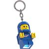 IQ LEGO Iconico Portachiavi Torcia - Altezza 76 mm (KE184) - 2 batterie CR2025 incluse