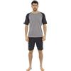 CityComfort Pigiama Uomo Estivo in Cotone | Pigiama Uomo Corto Due Pezzi T-Shirt con Maniche Corte & Pantaloncini