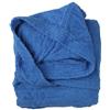 Botticelli Home Accappatoio Calibrato Misure Forti Microspugna Uomo Donna Basic 5XL Royal