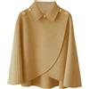 Rayson Poncho Donna Invernale Caldo Mantella con Bottone | Risvolto,Elegante,Spessa,Scialle Caldo e Morbida,per Autunno e Inverno