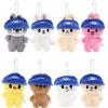 Roffatide 8pcs Kpop Stray peluche portachiavi set SKZOO portachiavi carino ciondolo ventilatore Merch regali per STAY