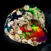 OPAL EMPIRE Opale Naturale Etiope Nera Grezza Fire Opal 15 Ct 20x16 mm