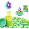 Ravensburger 4857 Play+ - Puzzle impilabile per neonati: nido di uccelli, puzzle montessori, in silicone, giocattolo a ventosa per bambini dai 6 mesi, torre impilabile in silicone con sonaglio, regalo