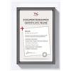 walther designCornice per quadri in acciaio 21 x 29,7 cm (DIN A4) con passe-partout, cornice in plastica Steel Style ES130D