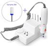 JSDA® Tagliaunghie elettrico JD6MW 0-25000 rpm con punta in Vetroceramica premium per manicure e pedicure