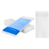 com-four® 50x copertura in pile monouso per impacchi multipli di gel freddi e caldi | copertura protettiva dell'impacco di raffreddamento in gel per proteggere la pelle