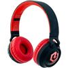 PowerLocus Cuffie wireless PowerLocus - Buddy, nere/rosse, per bambini