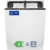 Electrolux Lavastoviglie 13 coperti Classe B 44 dB E62LB100S | 13 coperti, classe energetica B, livello sonoro 44 dB, montaggio a incasso, dimensioni 818x596x550 mm