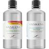 Oxxigena - BIO Kit Base Neutra da 2 L, con Glicerina Vegetale Liquida Pura ≥ 99,5% (1 L) + BIO Glicole Propilenico Vegetale Liquido Puro (1 L), 50 VG / 50 PG, 100% Made in Italy, Purezza Farmaceutica