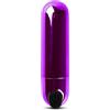 BeHorny Vibratore Bullet 10 modalità Mega Power Ricaricabile Bullet Vibe, Ltd Edition Metallico Viola