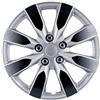 AUTO-STYLE AutoStyle Set di 4 Copricerchi Arkansas 15 Pollici Argento/Gunmetal