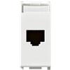 Vimar serie plana 14338.8 presa rj45 cat. 5e utp netsafe bianca