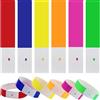 JRSHIRLEYLTD 660 Pezzi bracciali ingresso, braccialetti carta eventi, braccialetti carta colorati, 6 colori, per eventi, feste, ingresso, concerti, festival musicali, concorsi