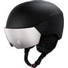 HEAD YUKI VISOR black Casco Sci Bambino