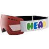 HEAD SOLAR JR red Maschera Sci Bambino