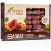 Sanyeh Datteri Saghai Premium 500 g - Autentici datteri sauditi di Al Qassim - Essiccati naturali, morbidi e dolci, ricchi di fibre